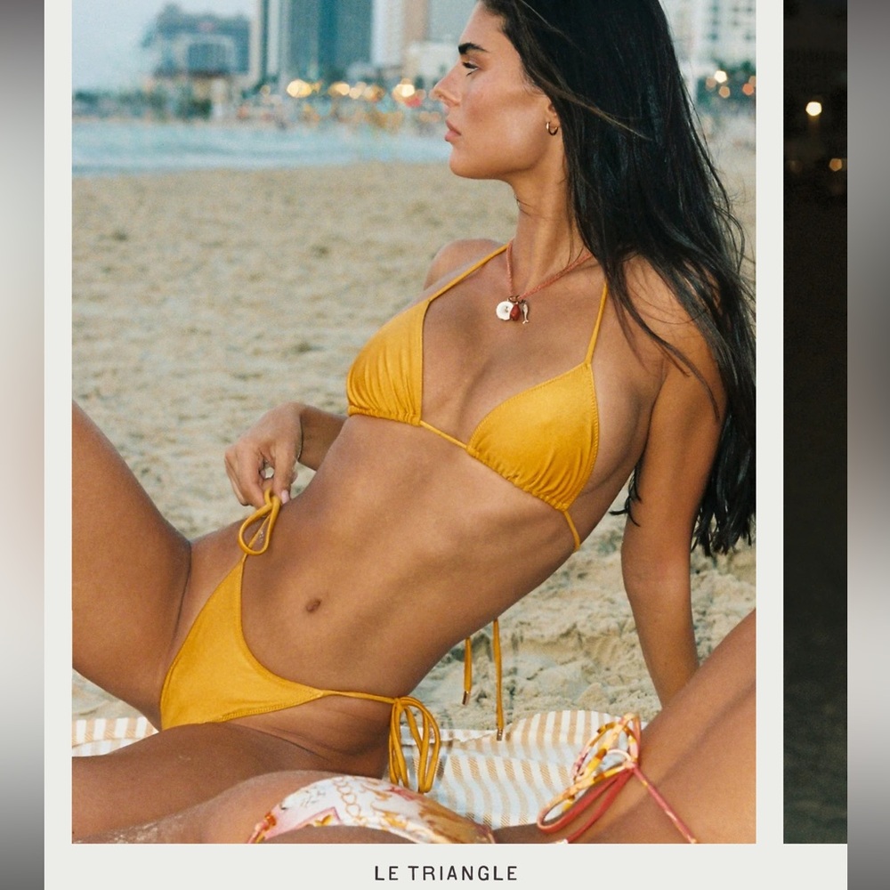Le Triangle Set - Sunshine Yellow - Picture 6 of 10